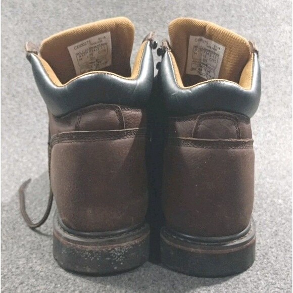 C.E. Schmidt Work Boot Men Size 12W Brown Leather Safety Steel Toe Waterproof main image 6
